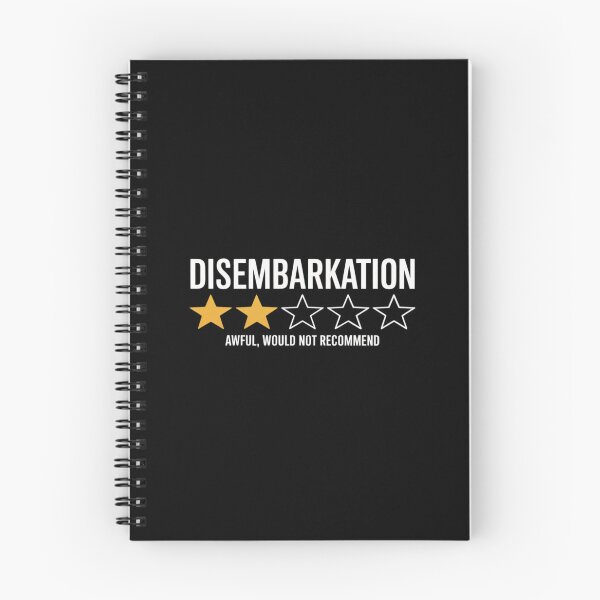 Item preview, Disembarkation Awful Would Not Recommend Funny Cruise designed and sold by LeeEvans222.