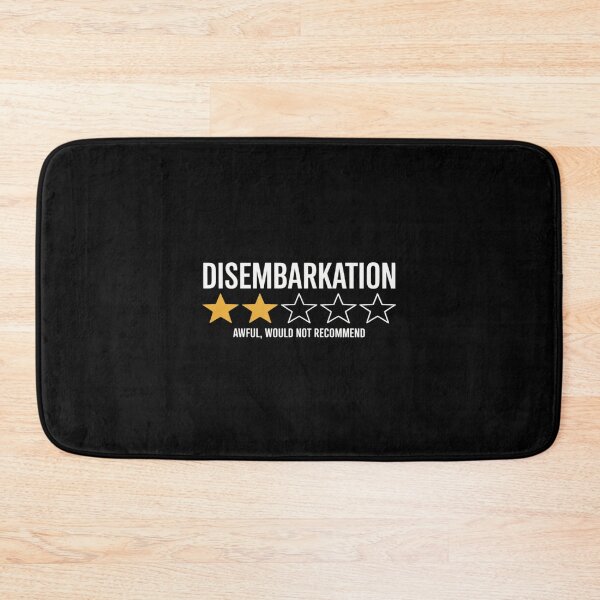 Item preview, Disembarkation Awful Would Not Recommend Funny Cruise designed and sold by LeeEvans222.