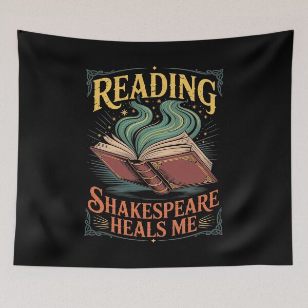 Item preview, Distressed Reading Shakespeare Heals Plays Poems Sonnets designed and sold by JonBarnes22.
