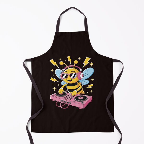 Item preview, DJ Bee Jamming Funny Animal Vibes designed and sold by JonBarnes22.