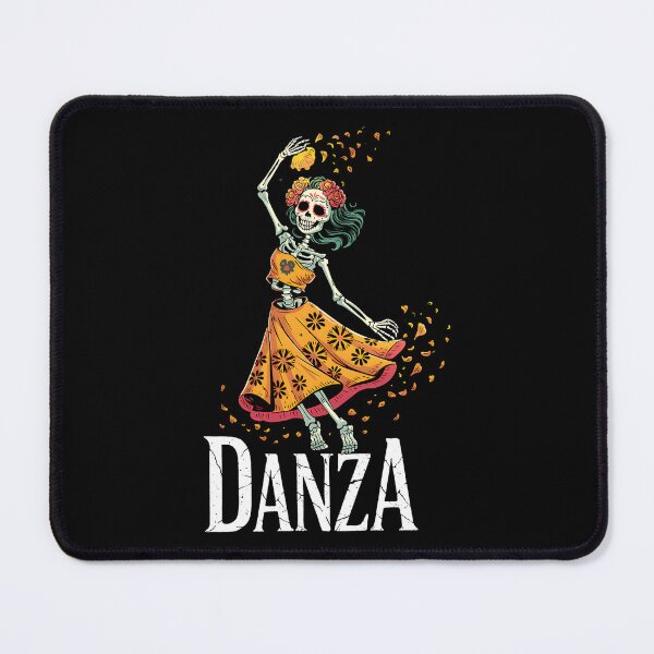 Item preview, Day of the Dead – Colorful Dancing Sugar Skull Calavera Danza Art designed and sold by Taans-Creation.