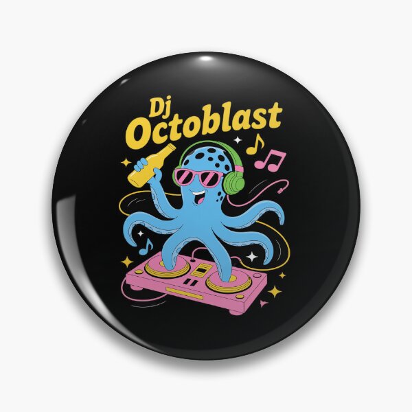 Item preview, DJ Octoblast Vibrant Animal Part designed and sold by JonBarnes22.