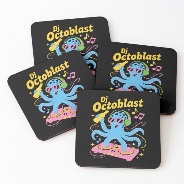 Item preview, DJ Octoblast Vibrant Animal Part designed and sold by JonBarnes22.