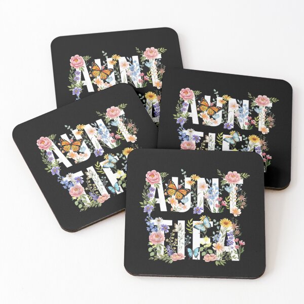 Item preview, Floral Aunt Tifa Anti-Fascism Auntifa Resist Protest Meme designed and sold by ivotee.