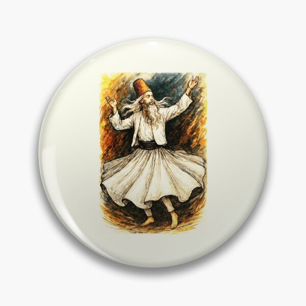 Item preview, Sufi Whirling Dervish designed and sold by Sarcastic designs.