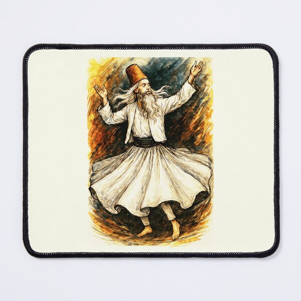 Item preview, Sufi Whirling Dervish designed and sold by Sarcastic designs.