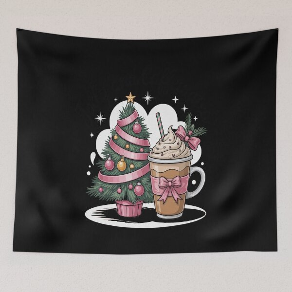 Item preview, Jolly and Caffeinated  Christmas Coffee Tree designed and sold by VladoZork.