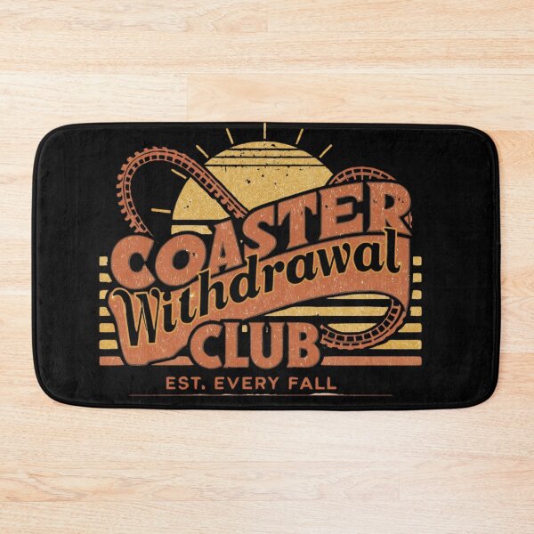 Item preview, Coaster Withdrawal Club – Funny Fall Roller Coaster Design designed and sold by Coaster Culture Industries.