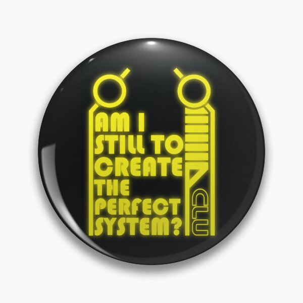 Item preview, TRON Clu 2.0 Perfection Quote Neon Circuit Art designed and sold by 1PrairieOutpost.