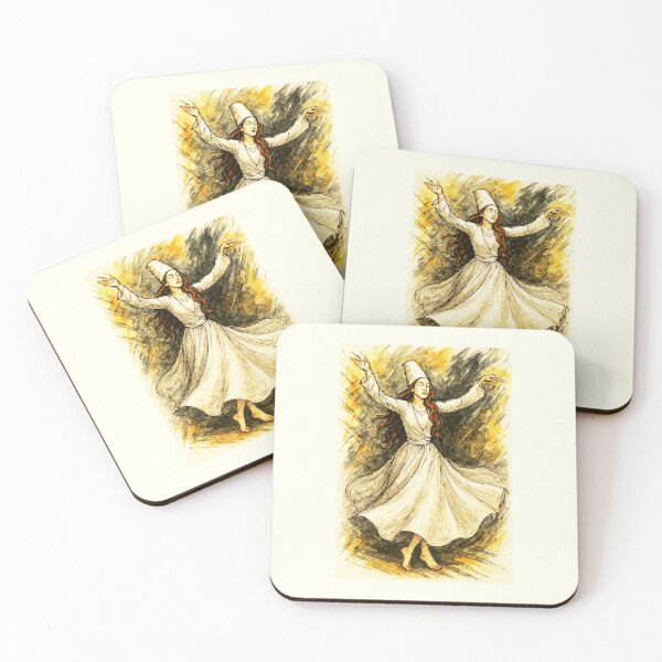 Item preview, Female Sufi Whirling Dervish designed and sold by Sarcastic designs.