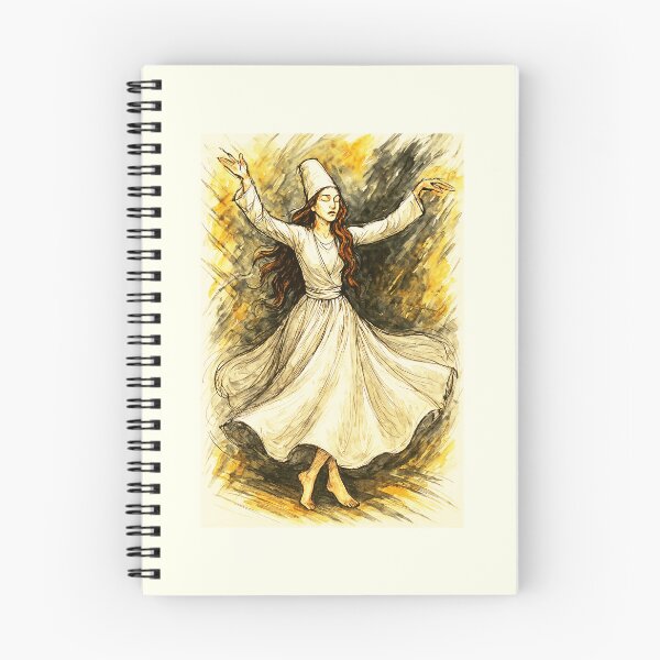 Item preview, Female Sufi Whirling Dervish designed and sold by Sarcastic designs.