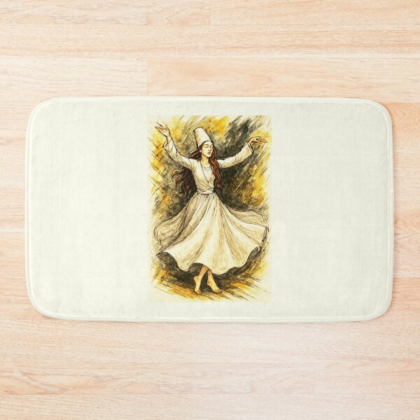Item preview, Female Sufi Whirling Dervish designed and sold by Sarcastic designs.