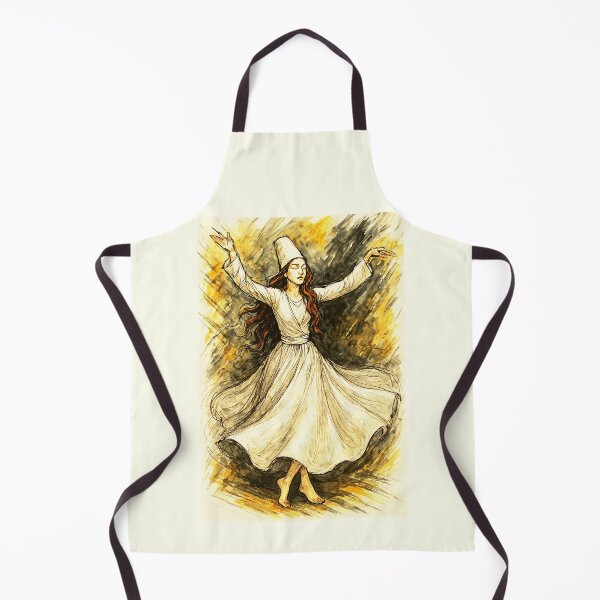 Item preview, Female Sufi Whirling Dervish designed and sold by Sarcastic designs.