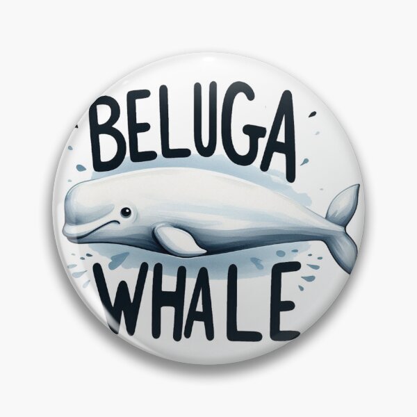 Item preview, Baby beluga whale designed and sold by maximinano100k.