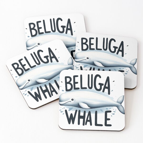 Item preview, Baby beluga whale designed and sold by maximinano100k.