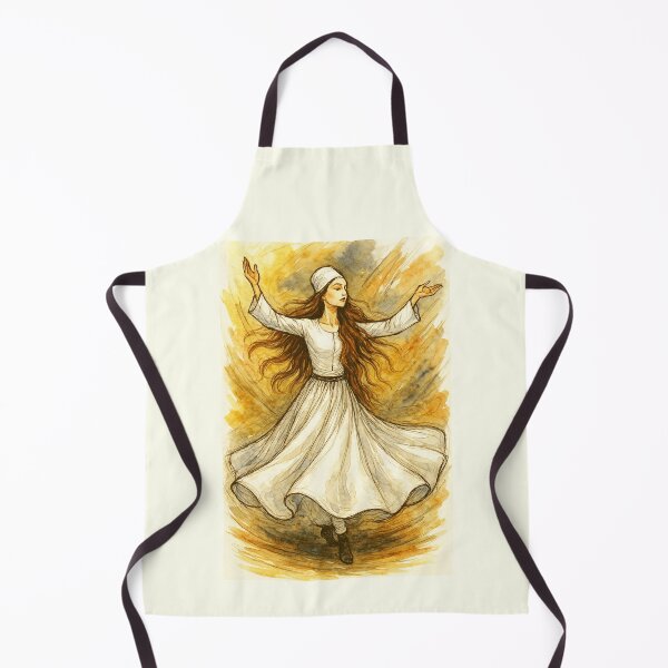 Item preview, Female Sufi Whirling Dervish designed and sold by Sarcastic designs.