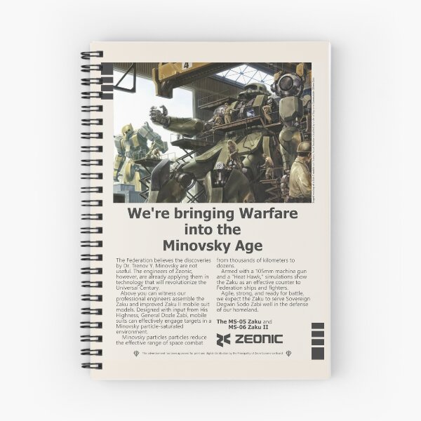 Item preview, Zeonic MS-06 Zaku Retro Advertisement Magazine Printout designed and sold by 1PrairieOutpost.