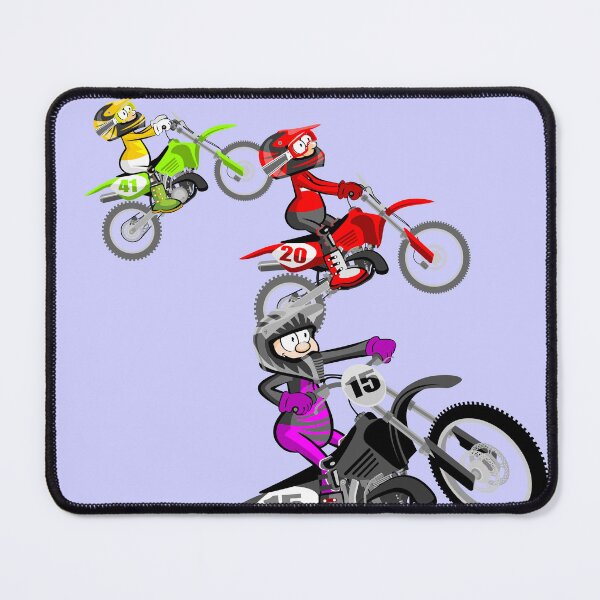 Item preview, Motocross Acrobats Humortrack Crazy Riders Stacking designed and sold by DibuHumor.