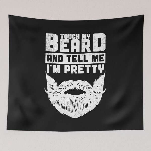 Item preview, Minimal Beard T-Shirt – Funny Bold Quote designed and sold by LashondaGreen89.