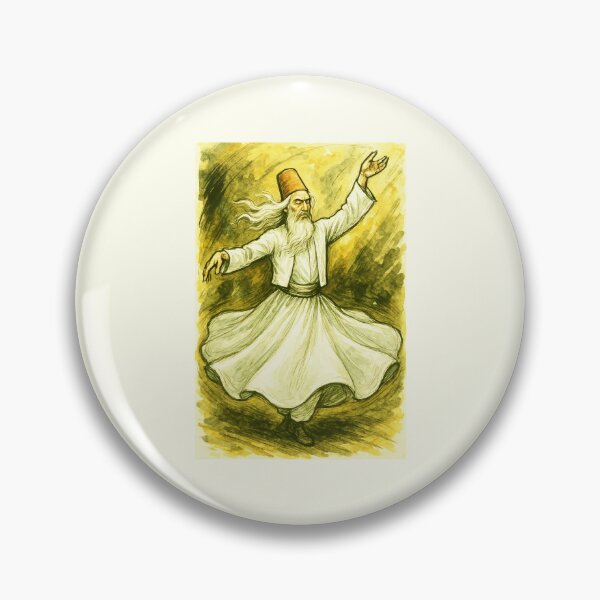 Item preview, Sufi Whirling Dervish designed and sold by Sarcastic designs.