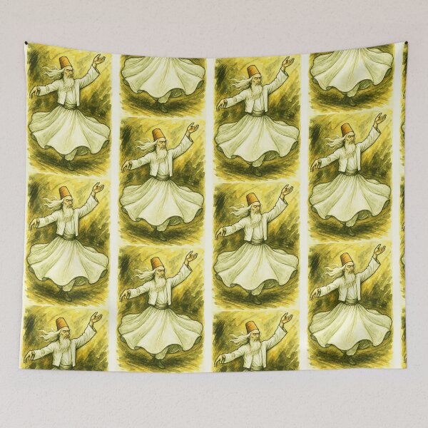 Item preview, Sufi Whirling Dervish designed and sold by Sarcastic designs.