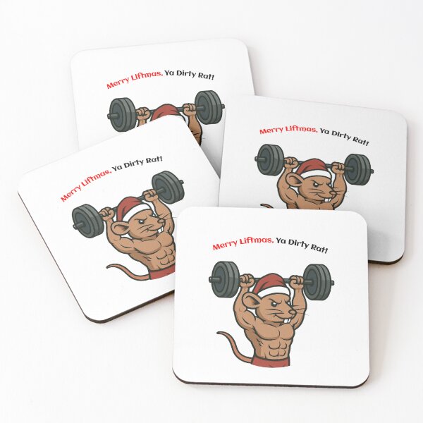 Item preview, Merry Liftmas Ya Dirty Rat! designed and sold by TheFineShirt.