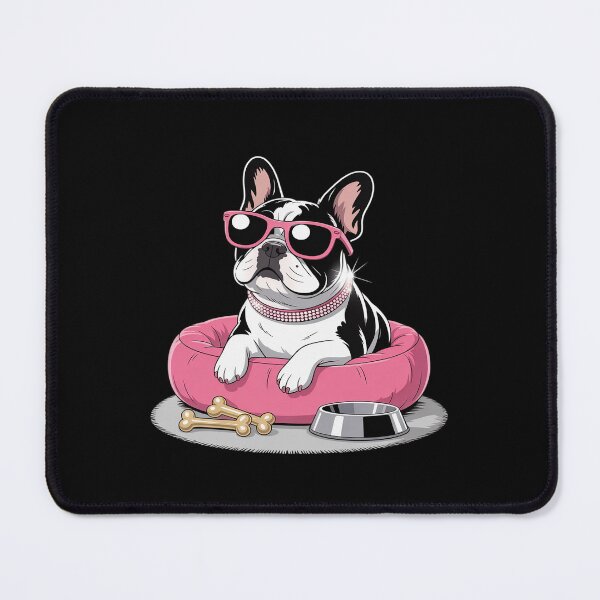 Item preview, Dog Wearing Shades In a Luxury Dog Bed designed and sold by JonBarnes22.