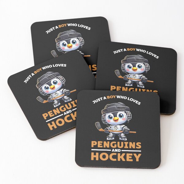 Item preview, Cute Hockey Penguin Boy T-Shirt designed and sold by LashondaGreen89.