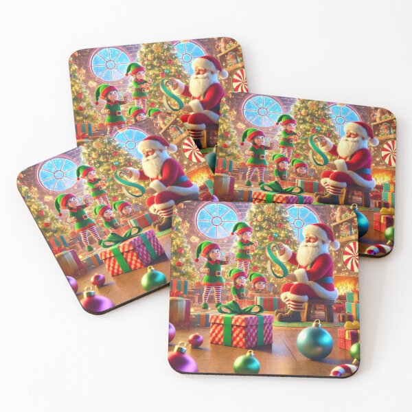 Item preview, Santa’s Little Helpers – Dancing Elf Workshop Art designed and sold by DJRob1337 Productions.