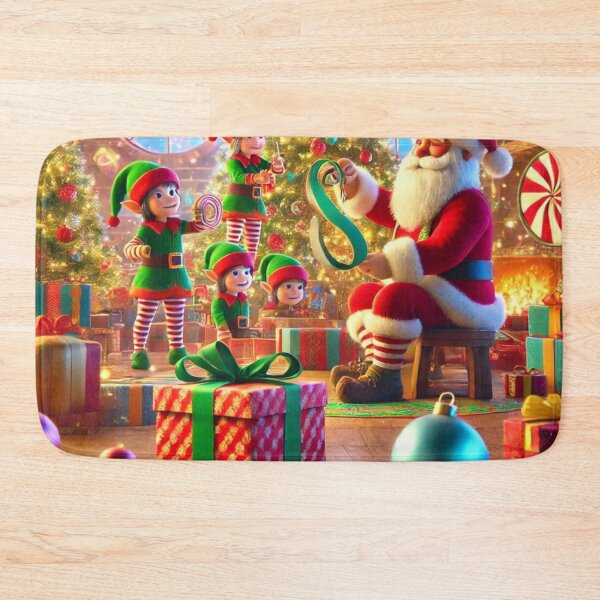Item preview, Santa’s Little Helpers – Dancing Elf Workshop Art designed and sold by DJRob1337 Productions.