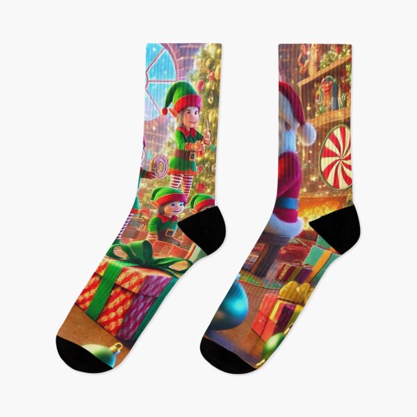 Item preview, Santa’s Little Helpers – Dancing Elf Workshop Art designed and sold by DJRob1337 Productions.