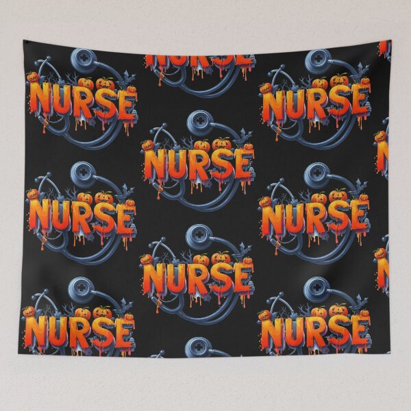 Item preview, Copia de Halloween Nurse Art: Spooky Fall Exuberance designed and sold by BriSher.