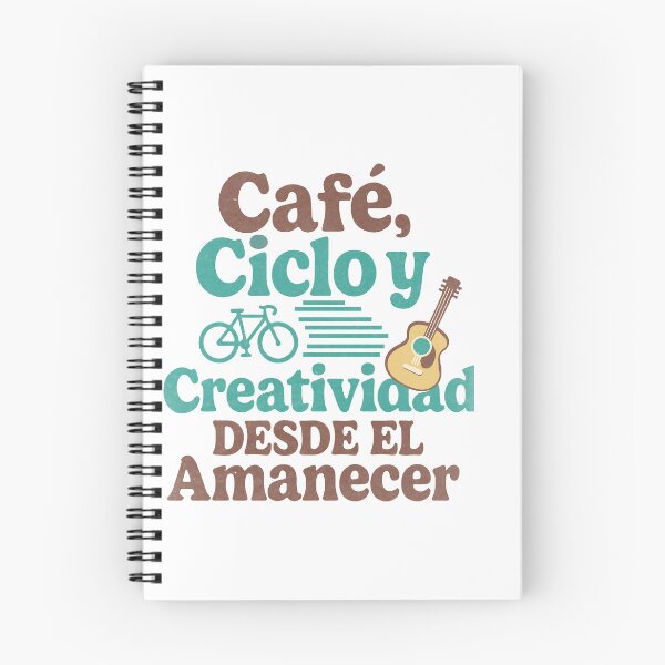 Item preview, Café, Ciclo y Creatividad Desde el Amanecer | Diseño Vintage para Amantes de la Bicicleta, el Café y la Música designed and sold by threeABinks.