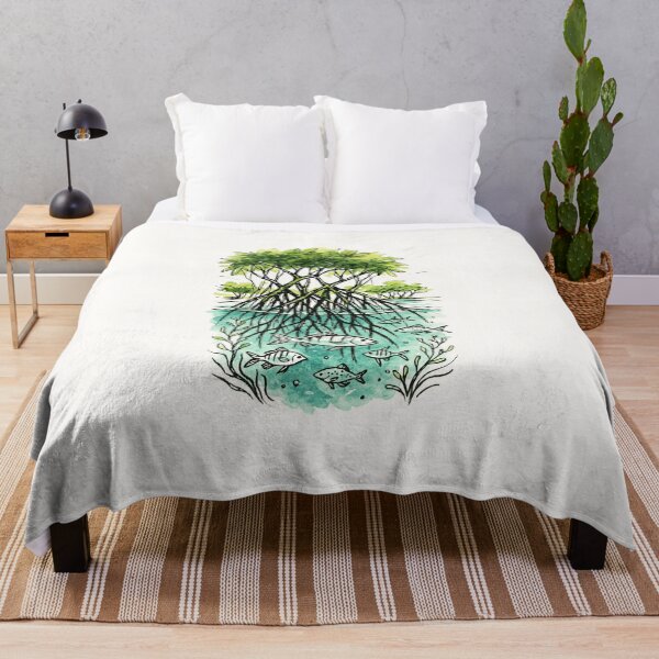 Item preview, Mangrove - Underwater Nature View vibe designed and sold by Sarcastic designs.