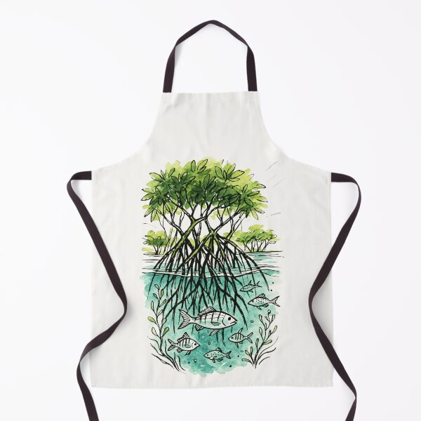 Item preview, Mangrove - Underwater Nature View vibe designed and sold by Sarcastic designs.