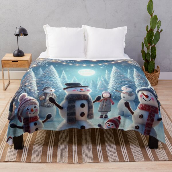 Item preview, Frosty Friends – Snowman Dance Party Art designed and sold by DJRob1337 Productions.
