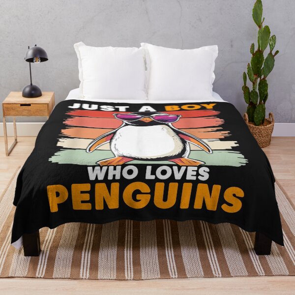 Item preview, Cool Retro Penguin Boy T-Shirt designed and sold by LarryMBrown.