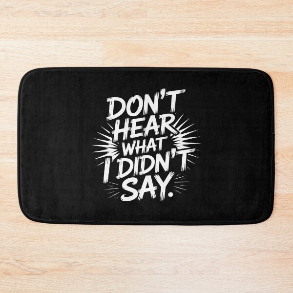 Item preview, don't Hear What I Didn't Say autism awareness designed and sold by JulienAureo.