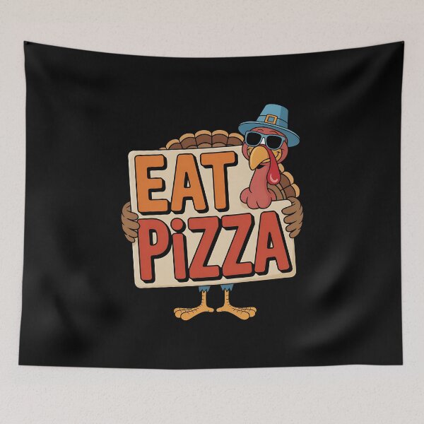 Item preview, Turkey Eat Pizza Thanksgiving Pilgrim Costume designed and sold by BakeryDozen.