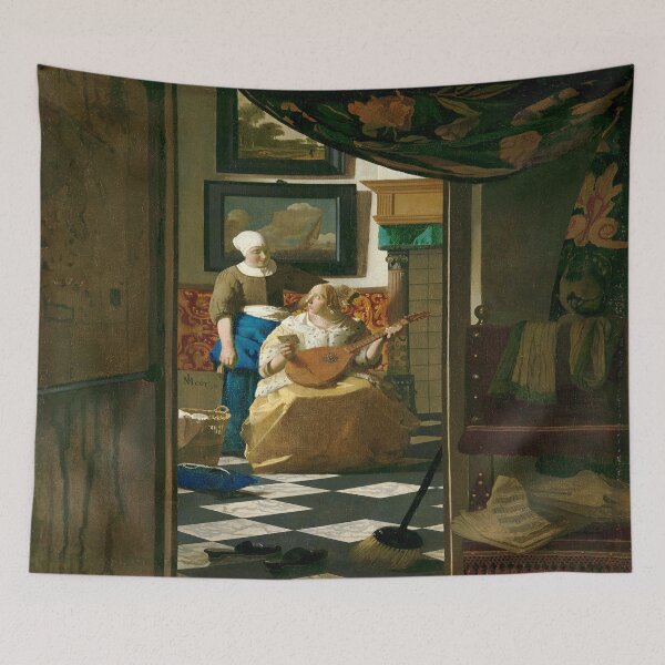Item preview, The Love Letter, c.1669–70, Johannes Vermeer designed and sold by UBU-space.