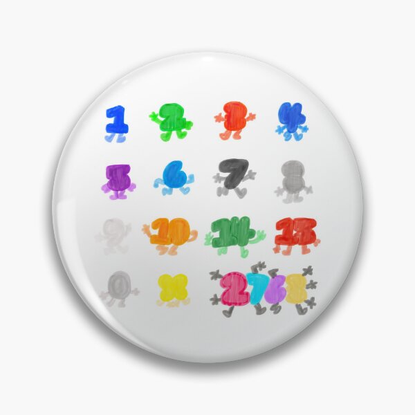 Item preview, Algebralien Pack BFDI (No Faces) designed and sold by MsBonnieArt.