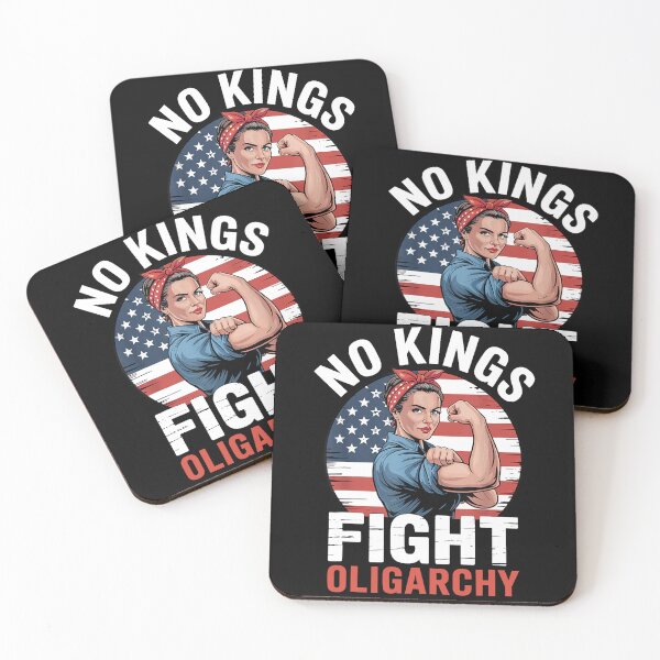 Item preview, No Kings Fight Oligarchy designed and sold by hardwickorinda.