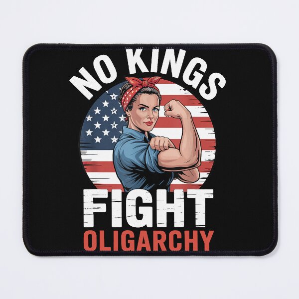 Item preview, No Kings Fight Oligarchy designed and sold by hardwickorinda.