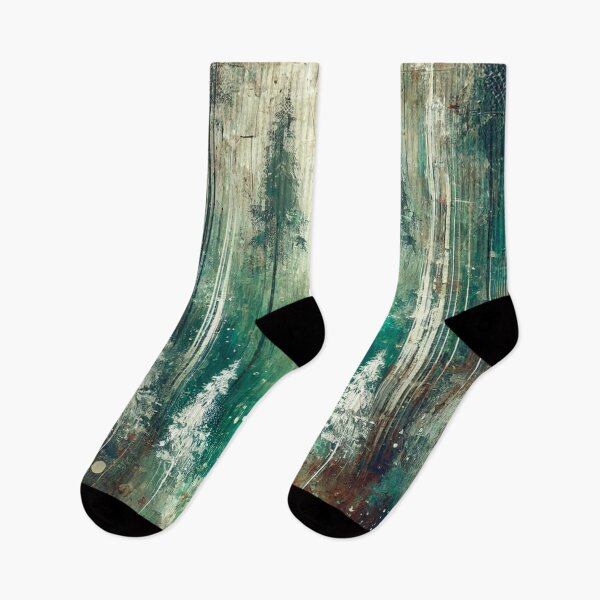 Item preview, Echoes of the Evergreen: An Abstract Acrylic Forest Dream designed and sold by Dream Bloom Gallery.