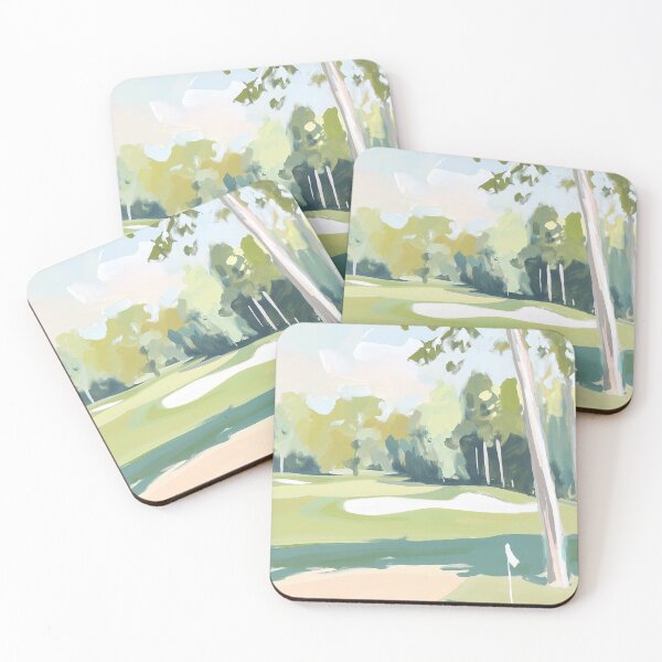 Item preview, Abstract Golf Watercolor Painting Art Print designed and sold by Ib1029.