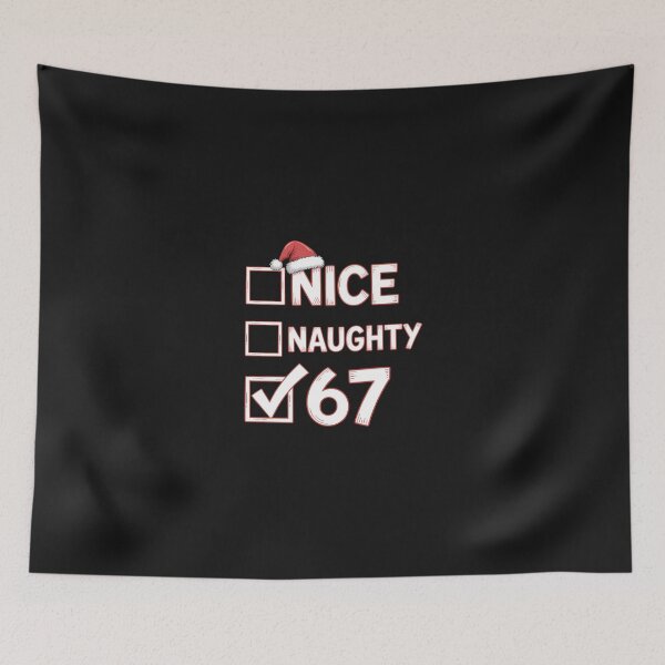 Item preview, Nice Naughty 67 Boys Christmas List Teens Boys Kids Xmas 6 7 designed and sold by grumpzara.