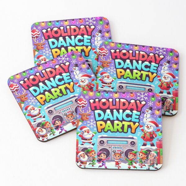 Item preview, Holiday Dance Party – Festive Christmas Album Art designed and sold by DJRob1337 Productions.