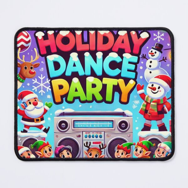 Item preview, Holiday Dance Party – Festive Christmas Album Art designed and sold by DJRob1337 Productions.