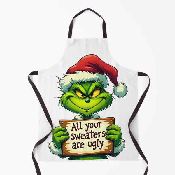 Item preview, The Grinch Christmas Sweater Joke | Funny Holiday Quote Design designed and sold by NoemiDonaldson.