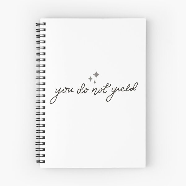 Item preview, "You do not yield." - Throne of Glass Quote designed and sold by Caitxreads.